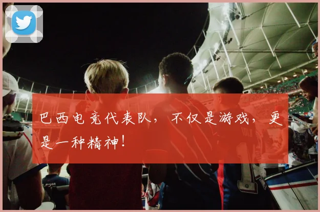 巴西电竞代表队，不仅是游戏，更是一种精神！